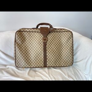 Vintage authentic Gucci luggage suitcase